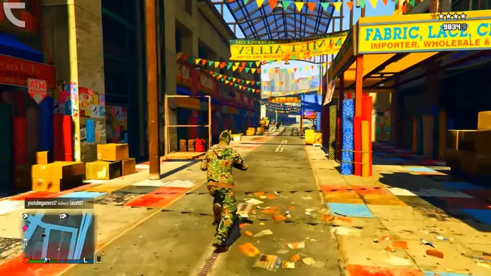 Zrzut ekranu gry GTA 5 3