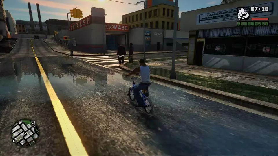 Captura de pantalla de GTA San Andreas